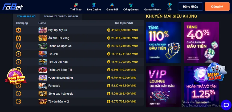 Tổng quan về trò chơi Slot tại xocdia trang chủ chính thức